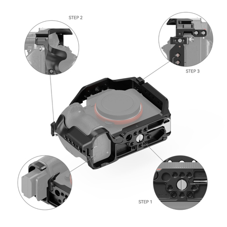【美品】SmallRig カメラケージ 2087D SmallRig Full Camera Cage for Sony Alpha 7 III and Alpha 7R III 2087D