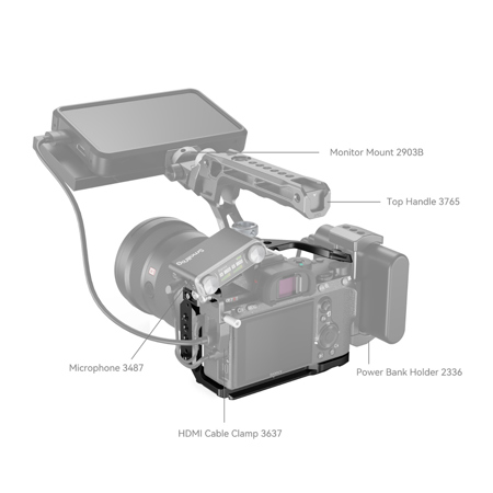 【美品】SmallRig カメラケージ 2087D SmallRig Full Camera Cage for Sony Alpha 7 III and Alpha 7R III 2087D