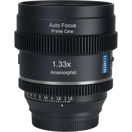 Sirui 20mm T1.8 1.33x Anamorphic Cine Lens, Sony E Neutral Flare