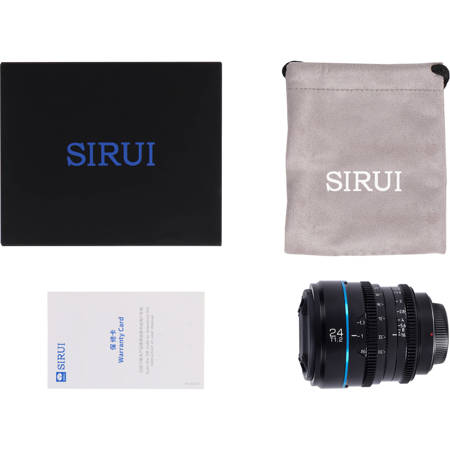 Sirui Night Walker 24mm T1.2 Cine Lens for Fujifilm X