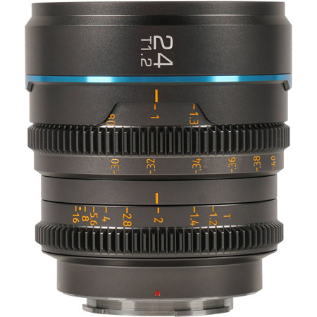 Sirui Night Walker T1.2 S35 Cine Lens Metal Gray 24mm L Mount