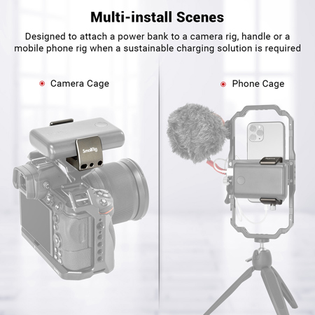 SmallRig Universal Power Bank Holder