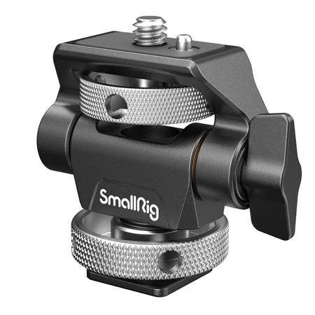 SmallRig Swivel and Tilt Adjustable Monitor Mount with Cold Shoe Mount