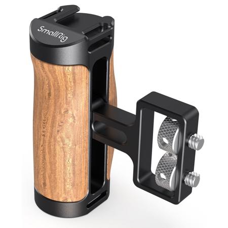 SmallRig Wooden Mini Side Handle with 1/4"-20 Screws