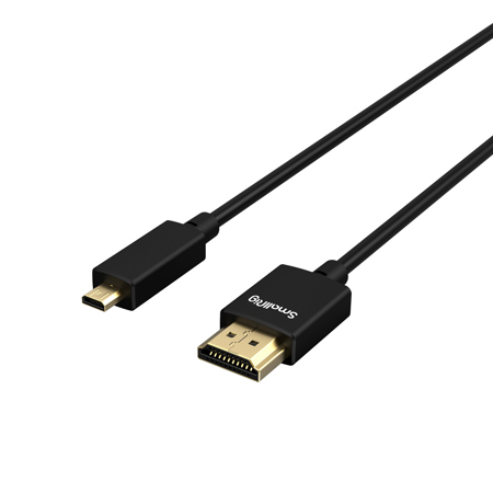 SmallRig 21.6" Ultra-Slim 4K HDMI Type-D to Type-A Cable