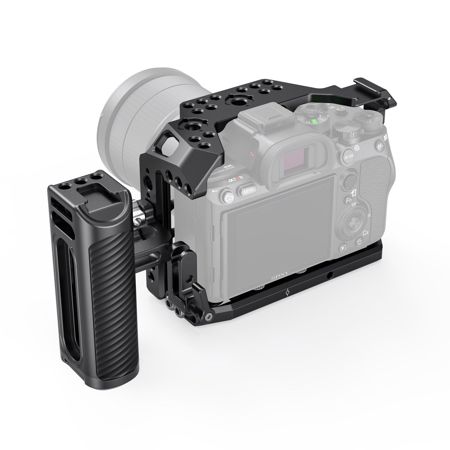 SmallRig Full Camera Cage Kit with Aluminum Universal Side Handle and HDMI Cable Clamp for Sony A7R IV