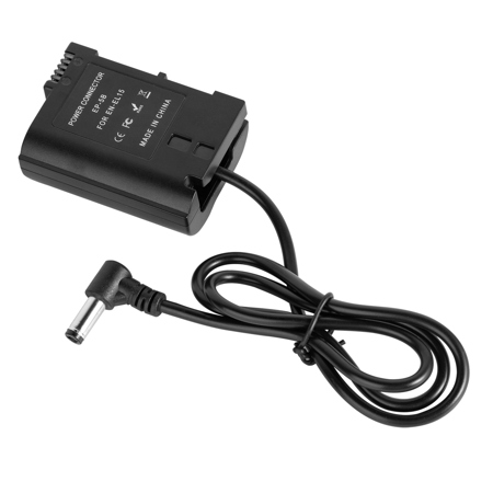 SmallRig 3247 DC5521 to EN-EL15 Dummy Battery Cable