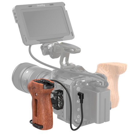 SmallRig 3323 Threaded Side Handle with Record Start/Stop Remote Trigger