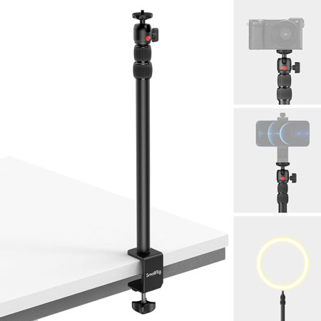 SmallRig DT-10 Encore Desk Mounting Support with Ball Head