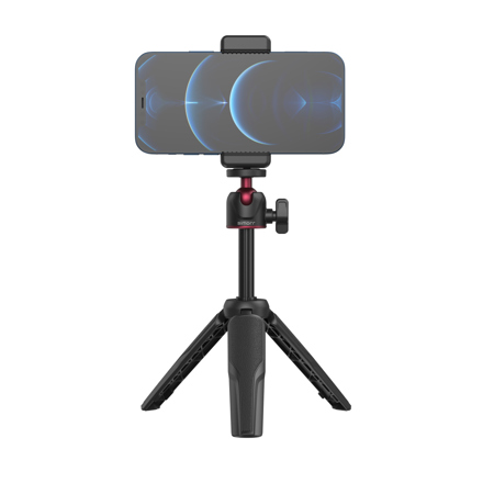 SmallRig simorr Vigor VK-30 Vlog Tripod Kit with Vibe P96 Video LED Light