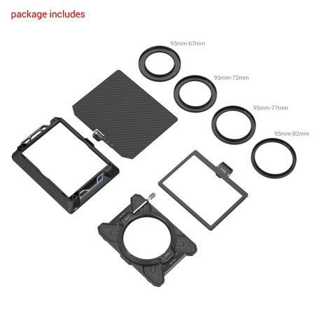 SmallRig Star-Trial 95mm Multifunctional Modular Matte Box Basic Kit