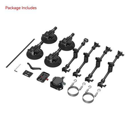SmallRig SC-15K 4-Arm Suction Cup Camera Mount Kit
