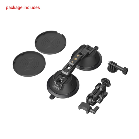 SmallRig SC-2K Portable Dual Suction Cup Camera Mount