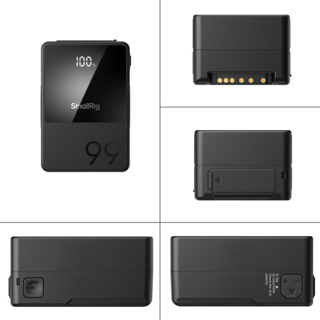 SmallRig VB99 99Wh 6800mAh Mini V-Mount Li-Ion Battery 3580B - Adorama