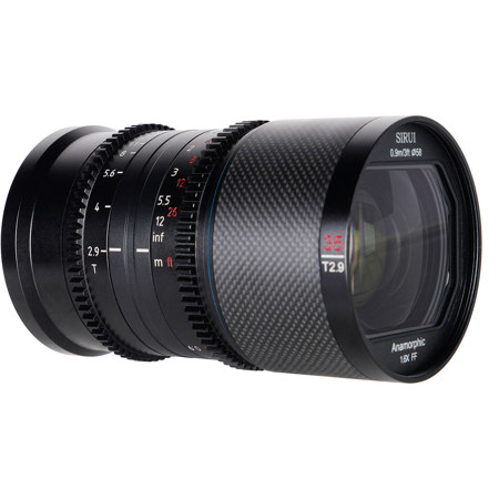 Sirui Saturn T2.9 1.6x Carbon Fiber Anamorphic Lens 35mm L Mount Neutral
