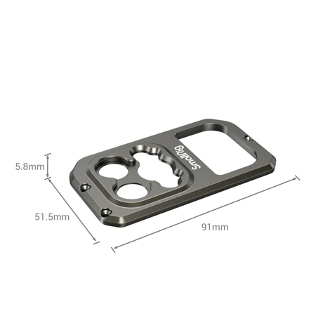 SmallRig 17mm Threaded Lens Backplane for iPhone 13 Pro Max Cage