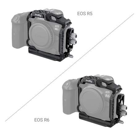 SmallRig Black Mamba Half Camera Cage for Canon EOS R5/R6/R5 SmallRig Black Mamba Half Camera Cage for Canon EOS R5/R6/R5