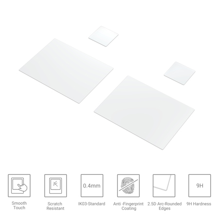 SmallRig Screen Protector for Canon EOS R3/R5/R5 C Camera, 2-Pack