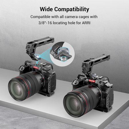 SmallRig 3538B＆SmallRig トップハンドル 3765 SmallRig ARRI Top Handle with 3/8
