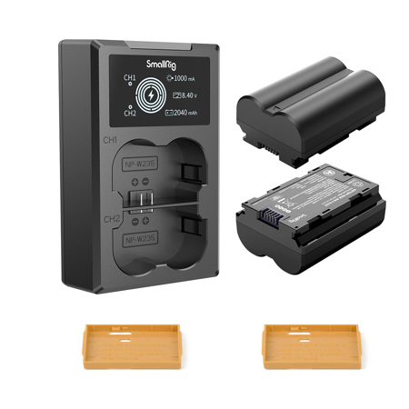 SmallRig Camera Battery and Charger Kit for Fujifilm NP-W235 3822 3822