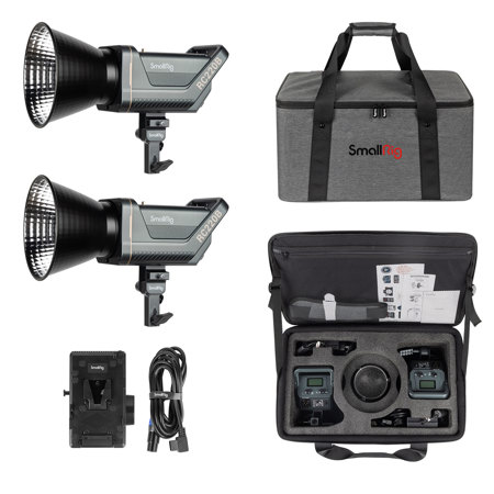 SmallRig RC 220B 260W Bi-Color COB LED Video 2-Light Kit
