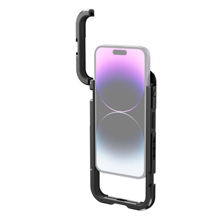SmallRig Single Handheld Mobile Video Cage Kit for iPhone 14 Pro Max