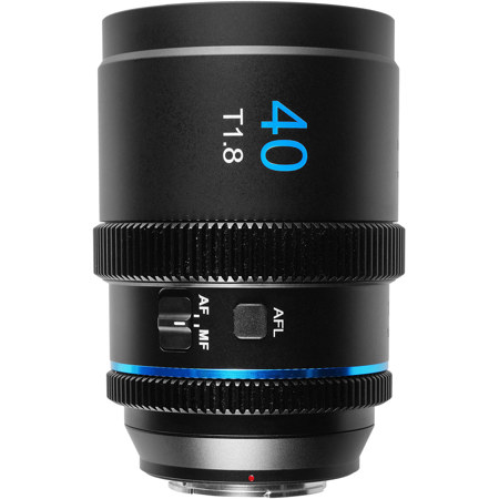 Sirui 40mm T1.8 1.33x Anamorphic Cine Lens, Fujifilm X Blue Flare