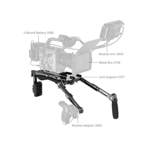 SmallRig SR007 HawkLock Shoulder Rig Pro Kit 4181