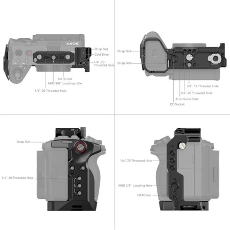 SmallRig Full Camera Cage for Sony FX30/FX3