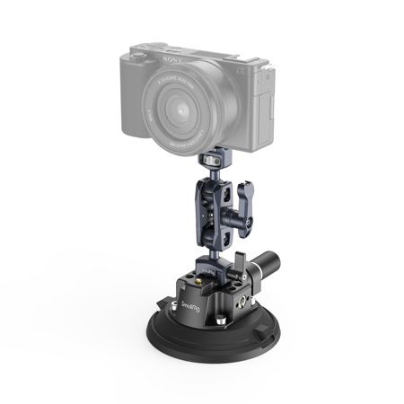 SmallRig 4" Suction Cup Camera Mount Kit for Vehicle Shooting