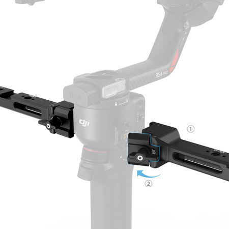 SmallRig 4327 Focus Control Dual Handle for DJI RS 2, RS 3 Pro, RS