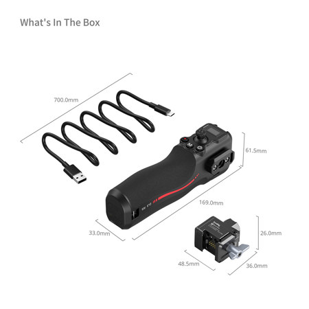 SmallRig Handle with Wireless Follow Focus for DJI RS Series
