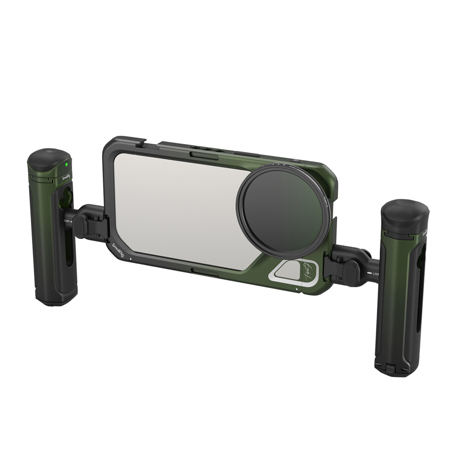 SmallRig x Brandon Li Mobile Video Kit with Dual Handles for Apple iPhone 15 Pro Max