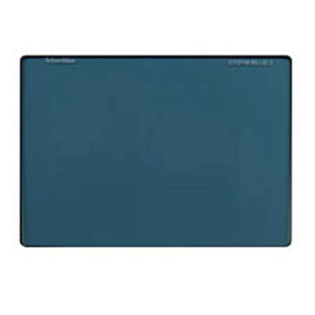 Schneider 4x5.65" Solid Color Storm Blue 2 Water White Glass Filter