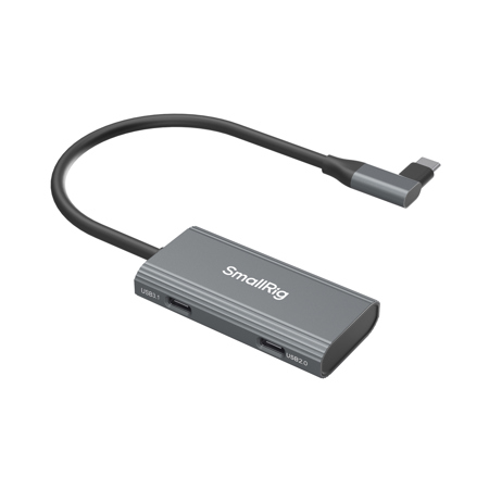 SmallRig 4-In-1 USB-C Hub PD 100W with Audio Adapter