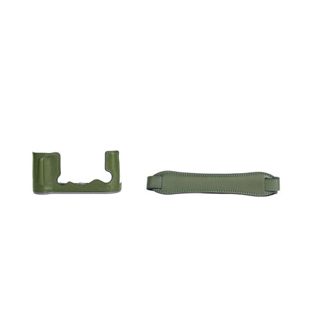SmallRig Leather Half Camera Case for Fujifilm X-T50 Green