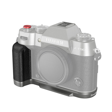SmallRig Silicone L-Shape Grip for Fujifilm X-T50 Charcoal Silver
