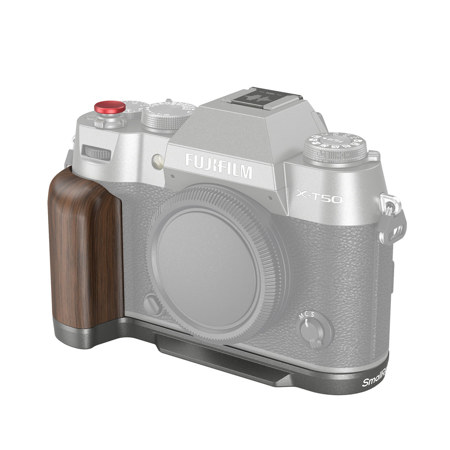 SmallRig Wooden L-Shape Grip for Fujifilm X-T50 Charcoal Silver