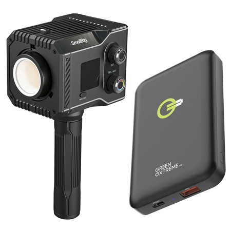 SmallRig RC 60C 60W RGBCW COB LED Video Light with Wireless Portable Power Bank