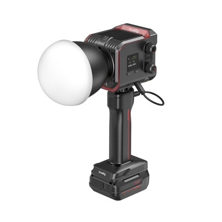 SmallRig RC 100B 100W Bi-Color COB LED Video Light w/SH73 Grip Handle Powerbank