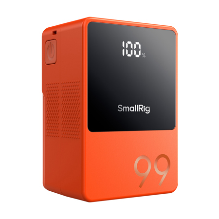 SmallRig VB99 Mini 98.872Wh 14.54V 6800mAh Rechargeable Li-Ion V-Mount Battery Orange
