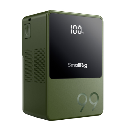 SmallRig VB99 Mini 98.872Wh 14.54V 6800mAh Rechargeable Li-Ion V-Mount Battery Green