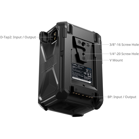 SmallRig V-mount バッテリー 99Wh / 6800mAh Amazon.com : SMALLRIG V Mount Battery VB99 SE, 99Wh