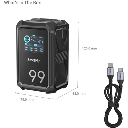 【新品】 定価 52,590円 SMALLRIG X99 Vマウント SmallRig VB99 SE Mini V-Mount Battery - Buy Now at CVP