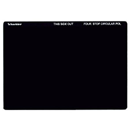 Schneider 4x5.65" Neutral Density 1.2 4-Stop Circular Polarizer Rectangular Filter