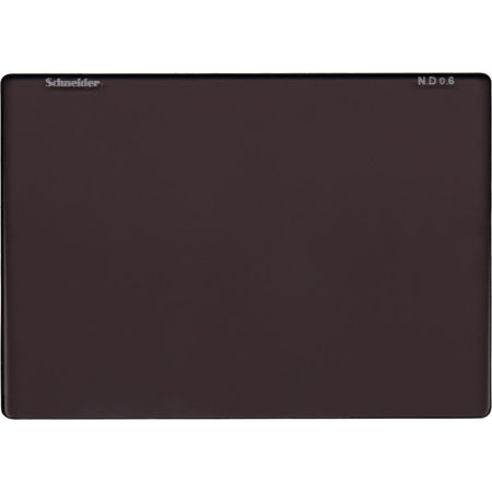 Schneider 4x5.65" ND 0.6, Neutral Density Professional Glass Filter
