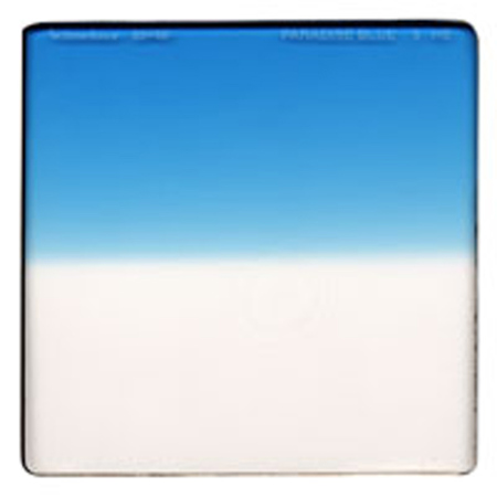 Schneider 4x4" Paradise Blue # 3, Hard Edge Graduated Color Pro Glass Filter.