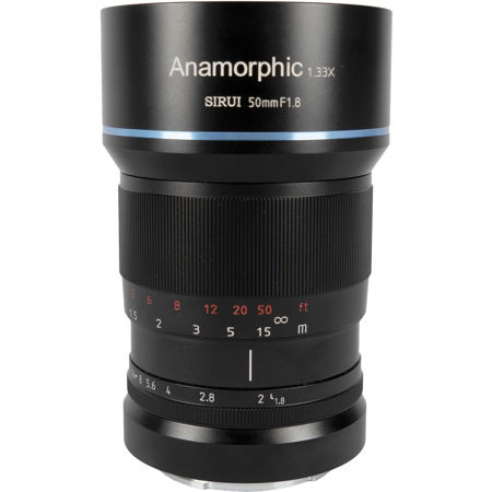 Sirui 50mm F1.8 1.33X Anamorphic Lens for Canon EOS RF Mount