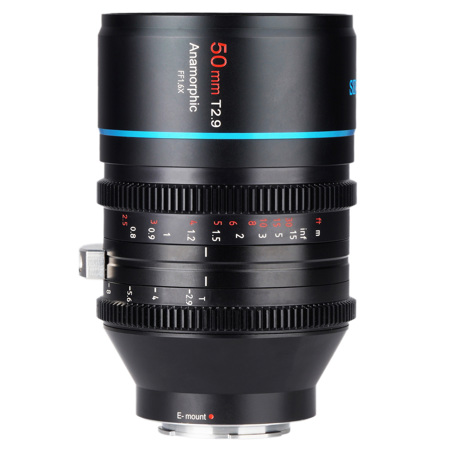 Sirui 50mm T2.9 1.6x Anamorphic Lens for Sony E