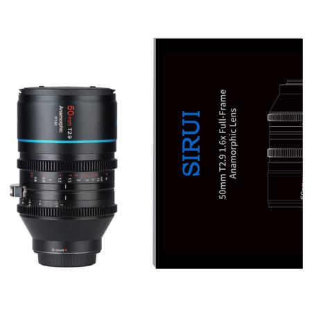 Sirui 50mm T2.9 1.6x Anamorphic Lens for Leica L FFEK6-L